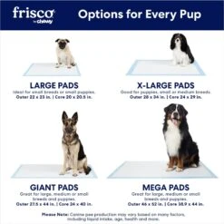Frisco Mega Non-Skid Ultra Premium Dog Training & Potty Pads -Pup Haven Sales Store 793822 PT3. AC SS1800 V1683033861