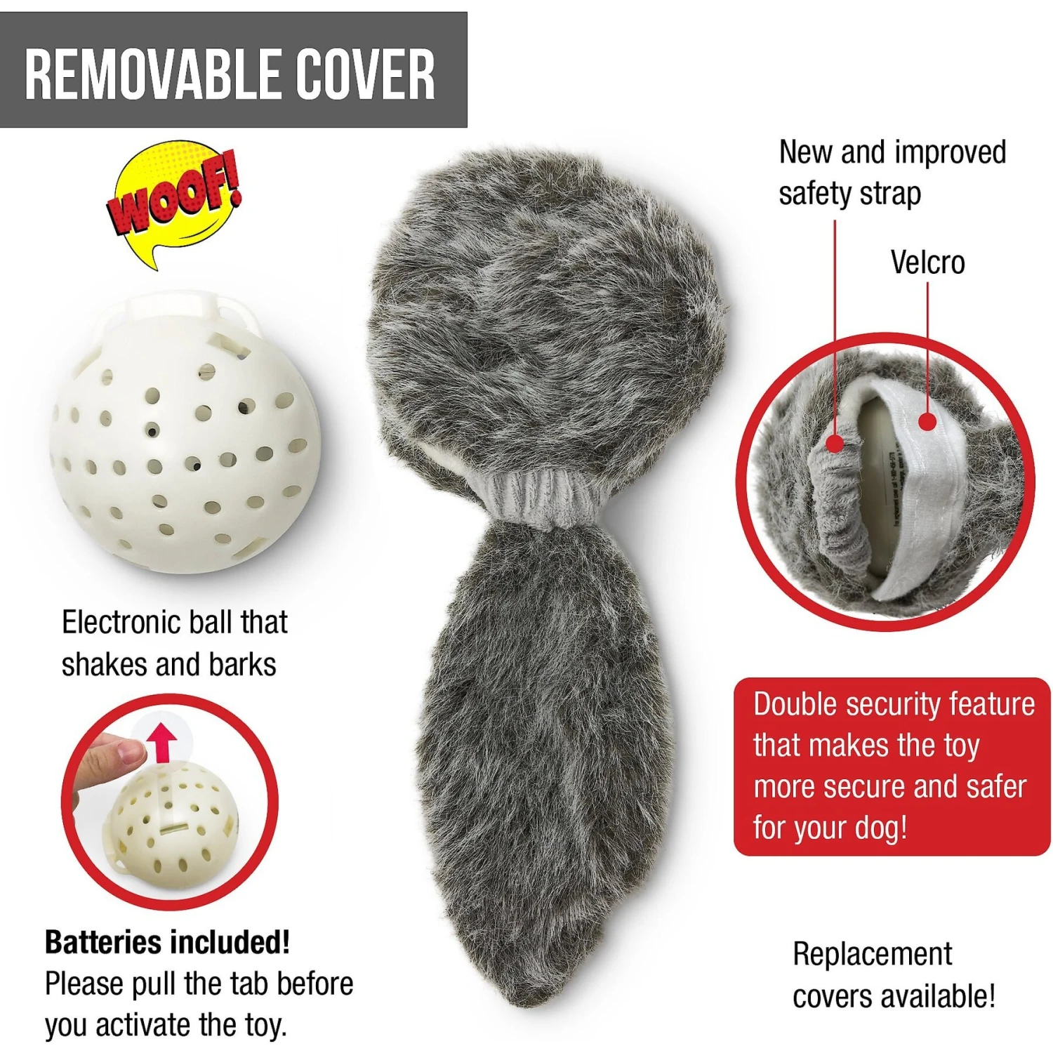 Hyper Pet Doggie Tail Interactive Dog Toy 5 Hyper Pet Doggie Tail Interactive Dog Toy - Image 5