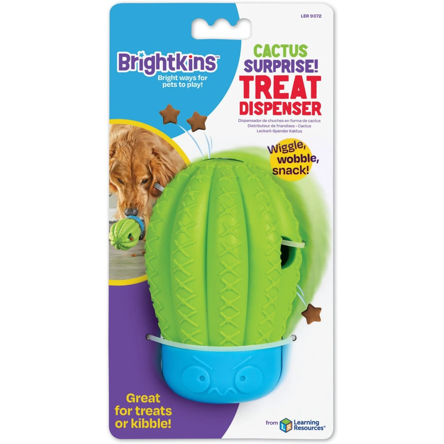 Brightkins Cactus Surprise! Treat Dispensing Dog Toy 6 Brightkins Cactus Surprise! Treat Dispensing Dog Toy - Image 6