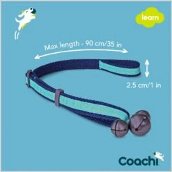 Coachi Toilet Dog Training Bells, Navy 14 Coachi Toilet Dog Training Bells, Navy -Pup Haven Sales Store 807798 PT5. AC SS1800 V1680895199