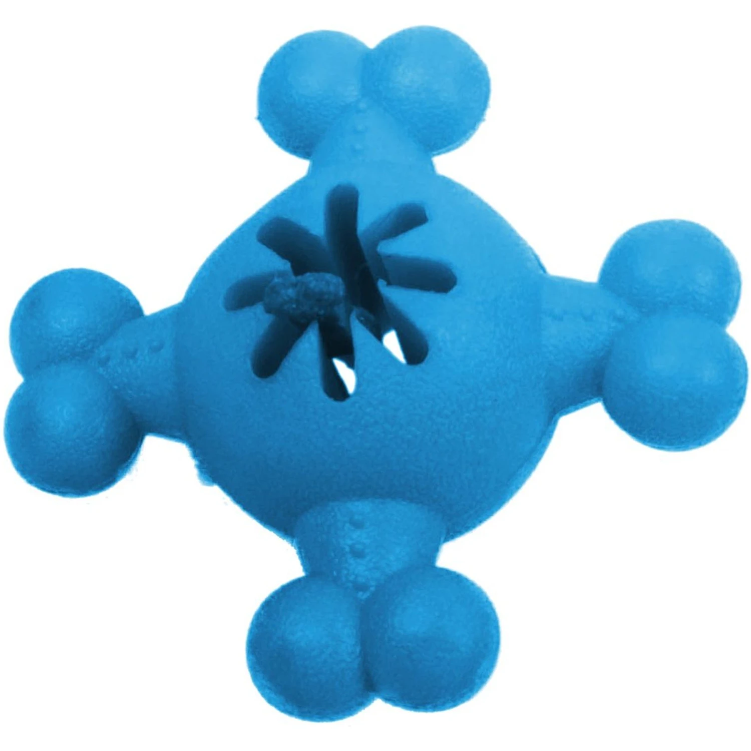 Pet Life Quadra-Bone Treat Dispensing Dog Toy 2 Pet Life Quadra-Bone Treat Dispensing Dog Toy - Image 2