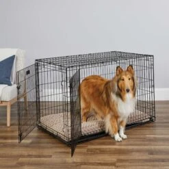 MidWest ICrate Fold & Carry Double Door Collapsible Wire Dog Crate & MidWest Steel Pet Gate 11 MidWest ICrate Fold & Carry Double Door Collapsible Wire Dog Crate & MidWest Steel Pet Gate -Pup Haven Sales Store 815238 PT2. AC SS1800 V1679500811