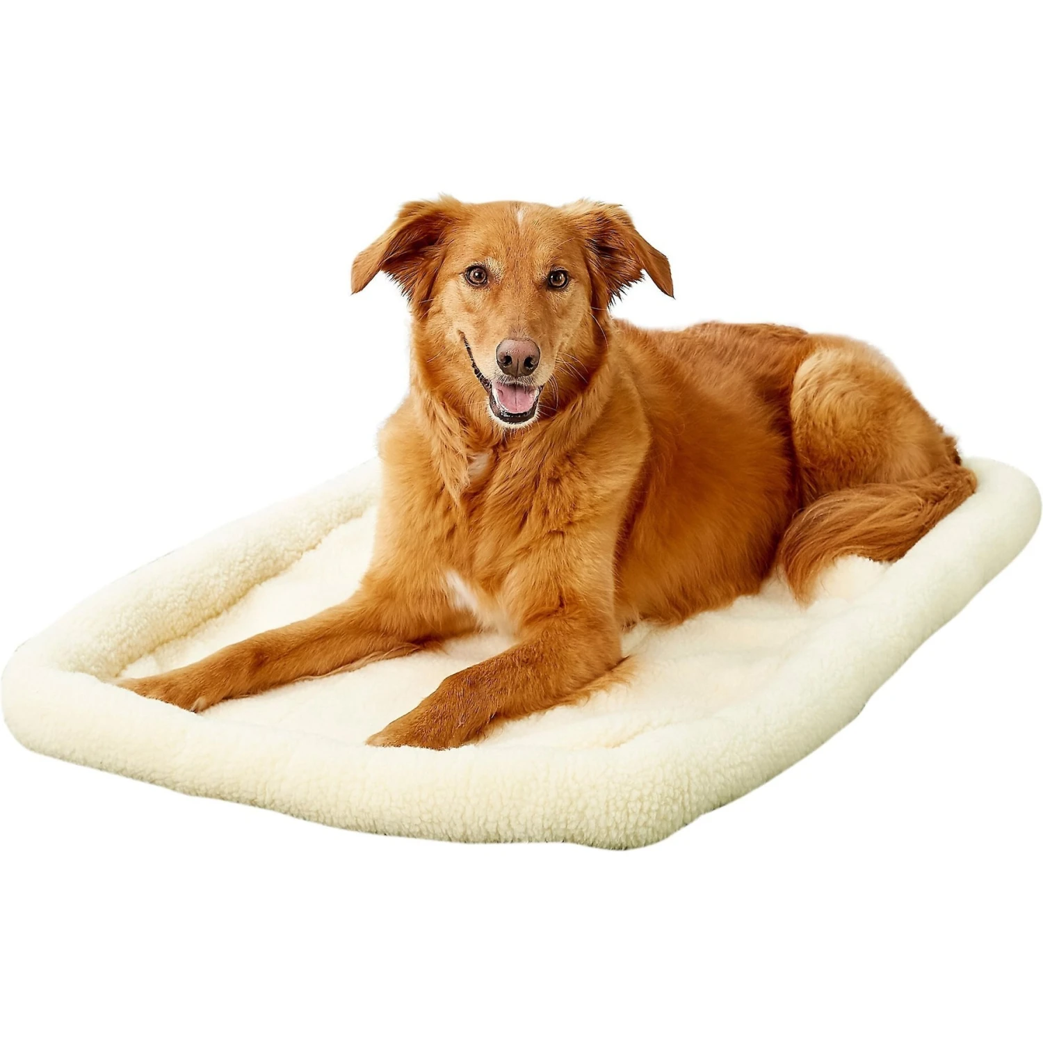 Carlson Pet Products Fleece Dog Crate Mat 4 Carlson Pet Products Fleece Dog Crate Mat - Image 4