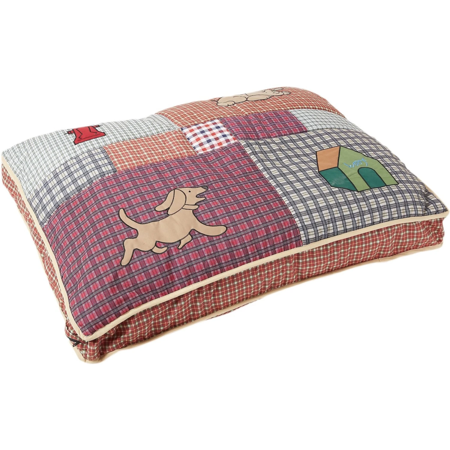 Aspen Pet Quilted Novelty Pillow Dog Bed With Removable Cover 3 Aspen Pet Quilted Novelty Pillow Dog Bed With Removable Cover - Image 3