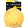 Playology Puppy Sensory Ball Chicken Dog Toy, Yellow, Large