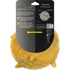 Playology Puppy Sensory Ball Chicken Dog Toy, Yellow, Large -Pup Haven Sales Store 838982 PT6. AC SS1800 V1683744687