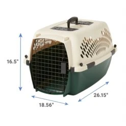 Petmate Ruff Maxx Dog & Cat Kennel, Off White/Green 8 Petmate Ruff Maxx Dog & Cat Kennel, Off White/Green -Pup Haven Sales Store 83941 PT2. AC SS1800 V1564754933