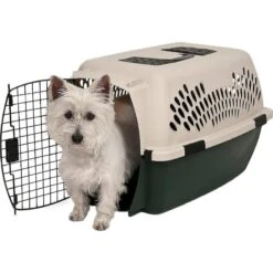 Petmate Ruff Maxx Dog & Cat Kennel, Off White/Green 9 Petmate Ruff Maxx Dog & Cat Kennel, Off White/Green -Pup Haven Sales Store 83941 PT3. AC SS1800 V1569016038