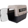 Petmate Ultra Vari Dog & Cat Kennel, Taupe/Black