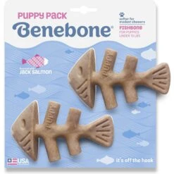 Benebone Fishbone Tough Puppy Chew Toy, Brown, 2 Count 8 Benebone Fishbone Tough Puppy Chew Toy, Brown, 2 Count -Pup Haven Sales Store 851086 PT2. AC SS1800 V1684348668