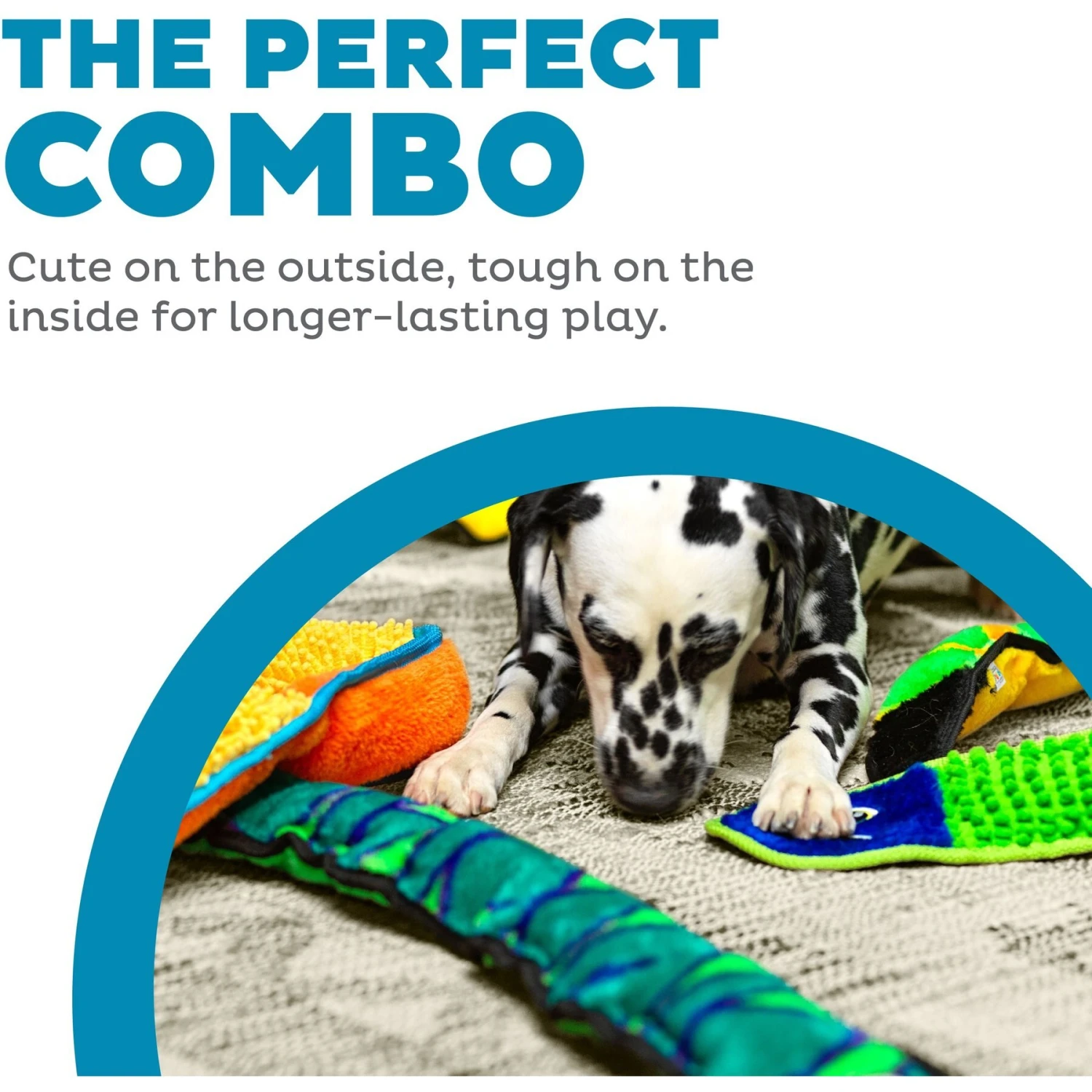 Outward Hound Invincibles Snakes Squeaky Stuffing-Free Plush Dog Toy 2 Outward Hound Invincibles Snakes Squeaky Stuffing-Free Plush Dog Toy - Image 2