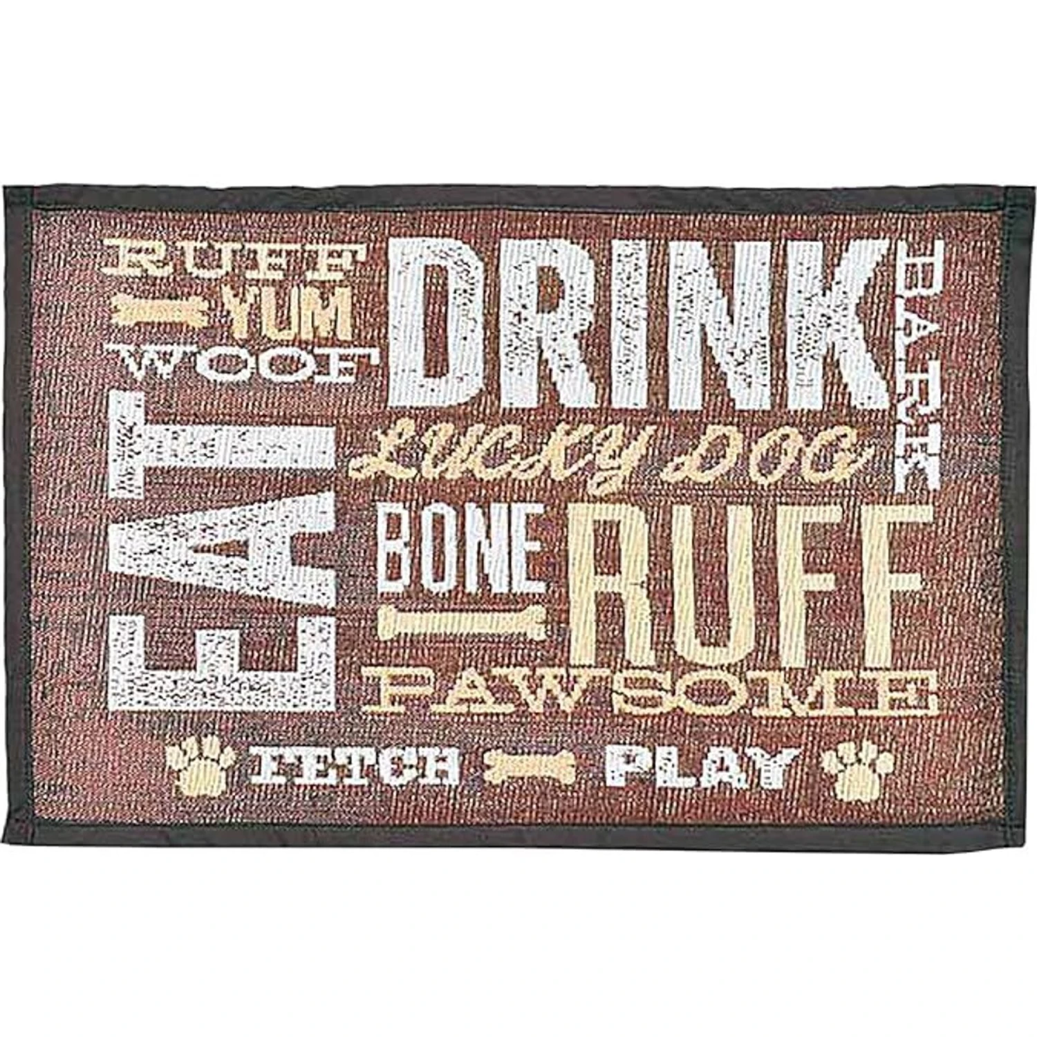 Loving Pets Dog Day Expressions Fashion Dog Placemat 1 Loving Pets Dog Day Expressions Fashion Dog Placemat