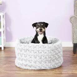 P.L.A.Y. Pet Lifestyle And You Snuggle Covered/Bolster Cat & Dog Bed -Pup Haven Sales Store 88378 PT3. AC SS1800 V1566315779