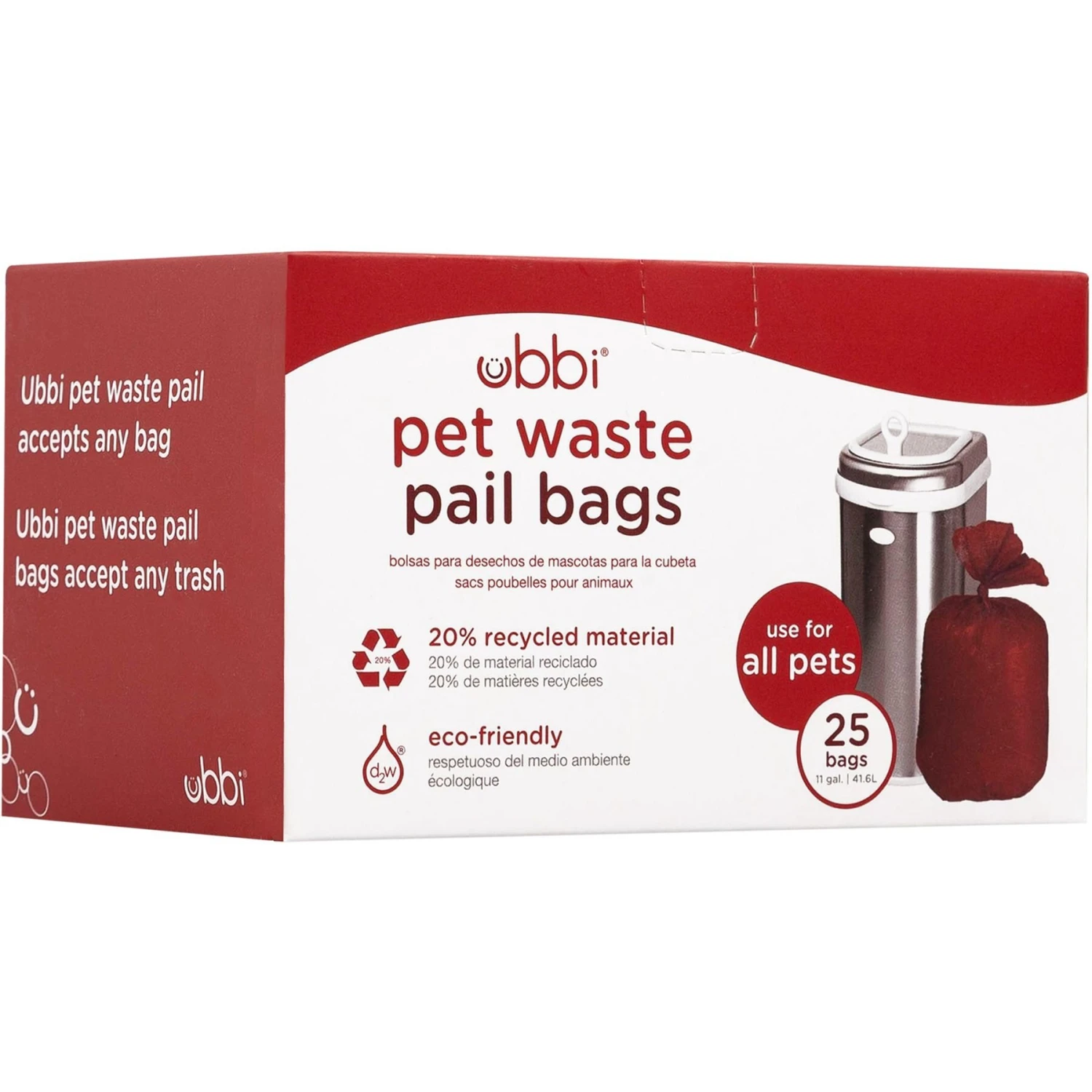 Ubbi® Ubbi Pet Waste Pail Bags, 25 Count 1 Ubbi® Ubbi Pet Waste Pail Bags, 25 Count