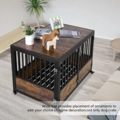SMONTER Wooden Furniture Style Dog Crate 12 SMONTER Wooden Furniture Style Dog Crate -Pup Haven Sales Store 904238 PT5. AC SS1800 V1688398420