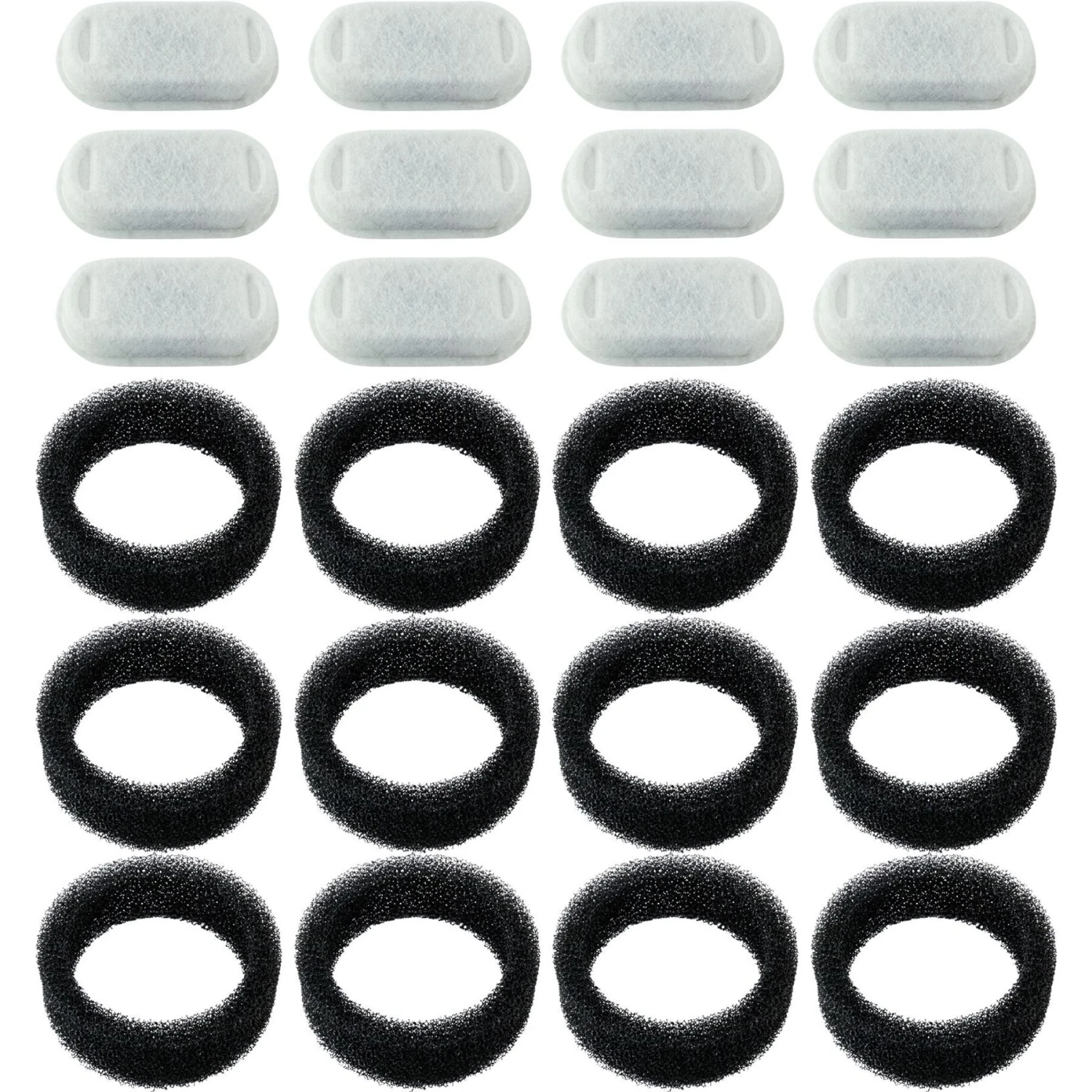 Petlibro Stainless Steel Dog & Cat Water Fountain, 2-L & Pet Standard PETLIBRO Model PLWF003 Stainless Steel Pet Water Fountain Replacement Filter & Replacement Pre-Filter Sponges, 67-oz, 12-pack 7 Petlibro Stainless Steel Dog & Cat Water Fountain, 2-L & Pet Standard PETLIBRO Model PLWF003 Stainless Steel Pet Water Fountain Replacement Filter & Replacement Pre-Filter Sponges, 67-oz, 12-pack - Image 7