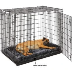 Frisco Heavy Duty Single Door Wire Dog Crate & MidWest Quiet Time Fleece Dog Crate Mat 17 Frisco Heavy Duty Single Door Wire Dog Crate & MidWest Quiet Time Fleece Dog Crate Mat -Pup Haven Sales Store 933510 PT8. AC SS1800 V1692303357