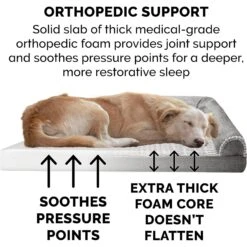 FurHaven Pet Products Luxe Fur & Performance Linen Full Support Dog & Cat Bed 14 FurHaven Pet Products Luxe Fur & Performance Linen Full Support Dog & Cat Bed -Pup Haven Sales Store 941190 PT5. AC SS1800 V1692386503