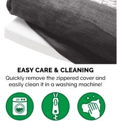 FurHaven Pet Products Luxe Fur & Performance Linen Full Support Dog & Cat Bed 17 FurHaven Pet Products Luxe Fur & Performance Linen Full Support Dog & Cat Bed -Pup Haven Sales Store 941190 PT8. AC SS1800 V1692386564