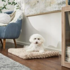 Frisco Double Door Furniture Style Dog Crate, Black & Frisco Swirl Dog Crate Mat 14 Frisco Double Door Furniture Style Dog Crate, Black & Frisco Swirl Dog Crate Mat -Pup Haven Sales Store 947710 PT5. AC SS1800 V1693921603