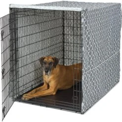 MidWest Privacy Dog Crate Cover, 54-in 8 MidWest Privacy Dog Crate Cover, 54-in -Pup Haven Sales Store 955158 PT2. AC SS1800 V1694451930