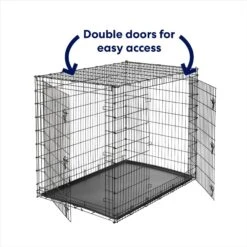 Frisco XX-Large Heavy Duty Double Door Wire Dog Crate, 54 Inch -Pup Haven Sales Store 97489 PT3. AC SS1800 V1667228484