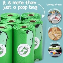 The Original Poop Bags Peanut Orange Scented Dog Waste Bags, 120 Count -Pup Haven Sales Store 989182 PT3. AC SS1800 V1703016586