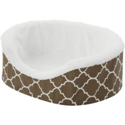 MidWest QuietTime Defender Orthopedic Bolster Cat & Dog Bed With Removable Cover, Brown -Pup Haven Sales Store 99116 PT2. AC SS1800 V1566323446